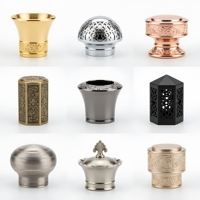 Usine professionnelle OEM/ODM de bouchons de parfum en alliage de zinc, couvercle magnétique FEA en Zamac de 15 mm, fermeture de bouteille de vin en métal avec logo personnalisé