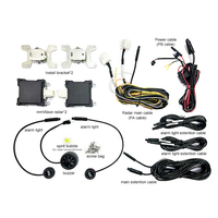 Sensor de punto ciego lateral para coche, espejo lateral inalámbrico, advertencia de proximidad trasera delantera, sensores de punto ciego para coche