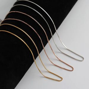 Collier Xinfly en or massif 18 carats, qualité héritage AU750, cadeau, bijoux fins, bijoux de luxe - Product Image 1