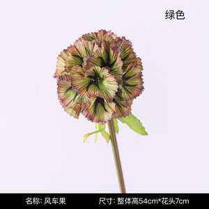 Hormiga de Fruta Artificial con Molde de Flor Artificial Tipo Molino de Viento - Modelo TY-24060503, Moldeo por Inyección, Impresión 3D para Decoración de Bodas y Hogar - Product Image 6