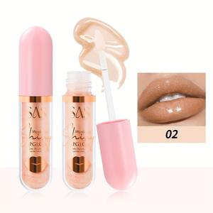 Brillo Labial Colorido, Hidratante, de Larga Duración, Resistente al Agua, No se Corre, con Efecto Perlado - Product Image 6