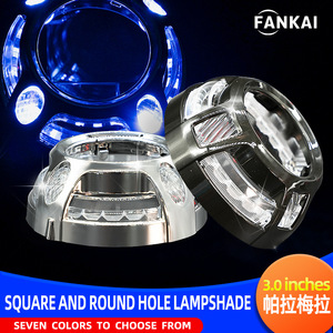ไฟหน้า LED ขนาด 3 นิ้ว สำหรับ Porsche Panamera พร้อมวงแหวน Angel Eye และฝาครอบเลนส์แบบ Dual Beam สำหรับดัดแปลงอัพเกรดรถยนต์ Porsche 12V - Product Image 2