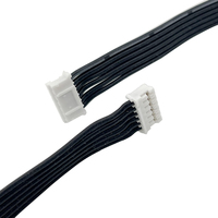 Câble double tête femelle-femelle PH2.0 6P 6 broches, pas de câble électronique, borne JST 2.0MM, longueur 20CM
