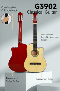 Venta al por Mayor <span class=keywords><strong>de</strong></span> Fábrica G3902, la Mejor <span class=keywords><strong>Guitarra</strong></span> Clásica Acústica <span class=keywords><strong>de</strong></span> 6 Cuerdas para Principiantes - Product Image 3