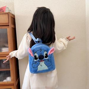 Zaino Peluche Stitch 24cm, Borsa Scolastica <span class=keywords><strong>per</strong></span> Asilo, Premio Scolastico, Alta Qualità, Peluche a Pelo Corto, Portafoglio con Cerniera - Product Image 5