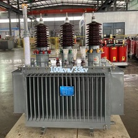 Transformador de Distribución Trifásico Sumergido en Aceite de 100kVA, 400kVA, 500kVA, 11kV a 400V/415V, Montado en Poste