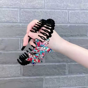 Vendita calda in stile coreano clip per capelli eleganti Vintage in pizzo fiori accessori di tendenza per capelli all'ingrosso disponibili - Product Image 1