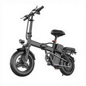 Vélo électrique pliable V9 Fatbike, entrepôt allemand, 20 pouces, 48V 250W 15Ah, moteur sans balais solaire, 7 vitesses, freins à disque, longue autonomie - Product Image 3