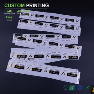 Etiquetas Adhesivas Personalizadas <span class=keywords><strong>de</strong></span> 2 ml, Holográficas, Resistentes, <span class=keywords><strong>de</strong></span> PET, para Rascar, para Velas y Regalos - Product Image 1