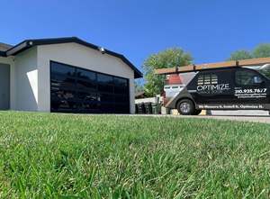 호주 표준 알루미늄 단면 차고 도어 자동 도어 유리 차고 프레임 또는 프레임이없는 차고 - Product Image 3