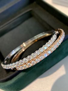 Pulsera de Diamantes Xinfly de Lujo en Oro de 18K con 3CT y 21 Diamantes, Estilo Clásico para Mujer, Ideal para Bodas, Fiestas o Regalo - Product Image 2