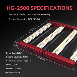 Ctlite folable ספקטרום מלא מגע 0-10 v daisy שליטה ברשת Daisy התקנה קלה 4*4 ft הפסים החלפת לגדול אור - Product Image 4