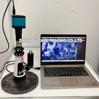 100X 400X 500X Portable Handheld Metallurgical Microscope Mini Industrial Metallographic Microscope With Magnetic Base