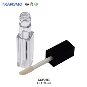 Nouveaux tubes de brillant à lèvres écologiques à grande brosse, contenants de brillant à lèvres 7,5 ml avec étiquettes, vente en gros, baume à lèvres vide OEM à grande brosse - Product Image 6