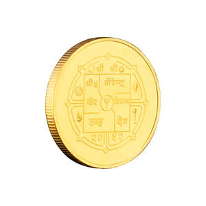 Badak Nepalese unicorn Souvenir koin Sepuh emas koleksi basso-relievo non-mata uang koin peringatan - Product Image 6