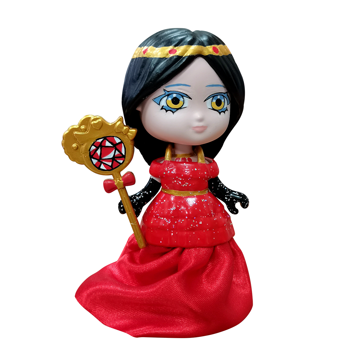 เจ้าหญิงสีแดงพร้อมชุดผ้า