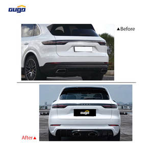 Kit carrosserie GUGO facile à installer, adapté aux <span class=keywords><strong>Porsche</strong></span> <span class=keywords><strong>Cayenne</strong></span> 9Y0.1 de 2018 à 2023, mise à niveau vers le kit carrosserie 9Y0.2 Turbo GT, ajustement parfait - Product Image 3