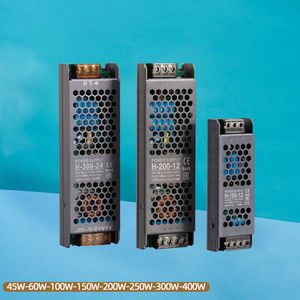 แหล่งจ่ายไฟแบบสวิตชิ่งสำหรับไฟ LED แบบเส้นยาว 400W 48V ไดรเวอร์ไฟแบบเส้นบาง  หม้อแปลงไฟ DC12V สำหรับกล่องไฟ  แหล่งจ่ายไฟ DC24V - Product Image 4