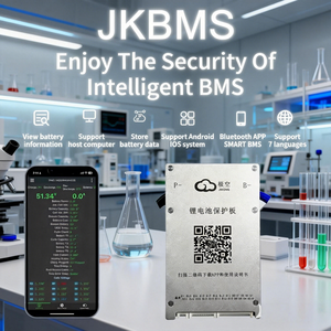 BMS JK para el mercado de la UE, BMS de batería B1A8S20P 4~8S 200A 1A 1a, Balanceador inteligente activo para LFP LI-ION - Product Image 2