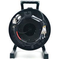 SC-LC-FC-SC-TC blindée extérieure de 100m de câble de fibre optique multimode d'étape professionnelle pour des événements d'écran de LED