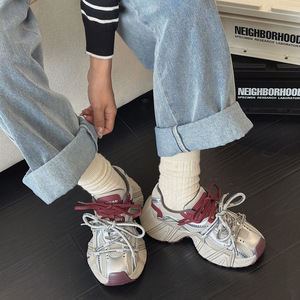 Chaussures Chunky Dad pour Femme Été 2026 Respirantes Rétro à Plateforme Baskets Décontractées de Randonnée Vente Chaude - Product Image 2