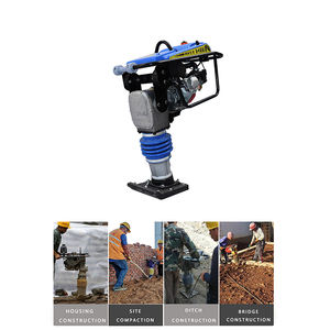 Heavy Duty Gasoline Tamping Rammer 6.5HP Jumping Jack para compactación de suelo y construcción de carreteras - Product Image 3