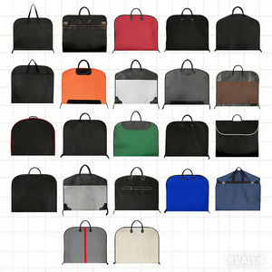 Kişiselleştirilmiş Su Geçirmez Oxford Askılı Giysi Çantası Deri Saplı Katlanabilir Giysi Mont Toz Örtüsü Dokunmamış Kumaştan Takım Elbise Çantası - Product Image 6