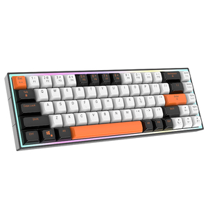 Bàn phím chơi game công tắc từ kích hoạt nhanh K617 68 phím truyền động siêu nhanh 8 K Hz Tốc độ bỏ phiếu có dây Bàn phím cơ - Product Image 1