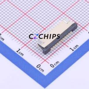 FPC-1.0AS-10PWBH25 FFC/FPC Connector SMD,P=1mm Connector Drawer Type Top Contact 10P 1mm - Product Image 1