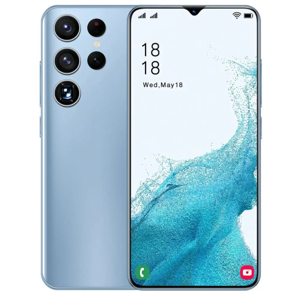 Teléfono Inteligente 2022 S, 5g, S22, 22 Ultra, 6,7, 12GB, 512GB, envío gratis