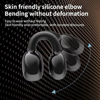 Auriculares Inalámbricos BT al por Mayor, Auriculares de Clip para la Oreja, Larga Duración de Batería, Auriculares Deportivos Impermeables