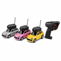 Modèle 6401-C Voiture RC avec caméra FPV 1:64, télécommande APP 2,4 GHz, mini véhicule RC de 6,8 cm avec régulateur de vitesse pour enfants
