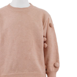 <span class=keywords><strong>Pull</strong></span>-over en tricot doux à manches longues deux pièces avec jupe tutu ensembles de vêtements d'hiver pour petites filles - Product Image 3