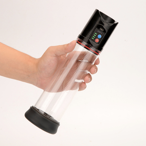Penis Trainer Flugzeug Cup LCD Electric Trainer Männlicher Masturbation verstärker - Product Image 1
