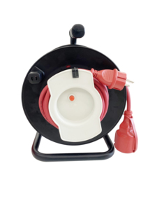 Enrouleur de câble rétractable multifonction <span class=keywords><strong>étanche</strong></span> IP44 SJTW, <span class=keywords><strong>rallonge</strong></span> Schuko certifiée CE 230V 3G1.5mm <span class=keywords><strong>25M</strong></span> - Product Image 3