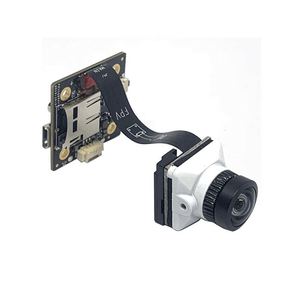JINJIEAN White Snake DIY FPV Racing Drone 2.1mm 1.8 Lens 1080P HD DVR Support 128G <b>Memory</b> <b>Card</b> PAL/NTSC Adjustable Camera White - Product Image 2