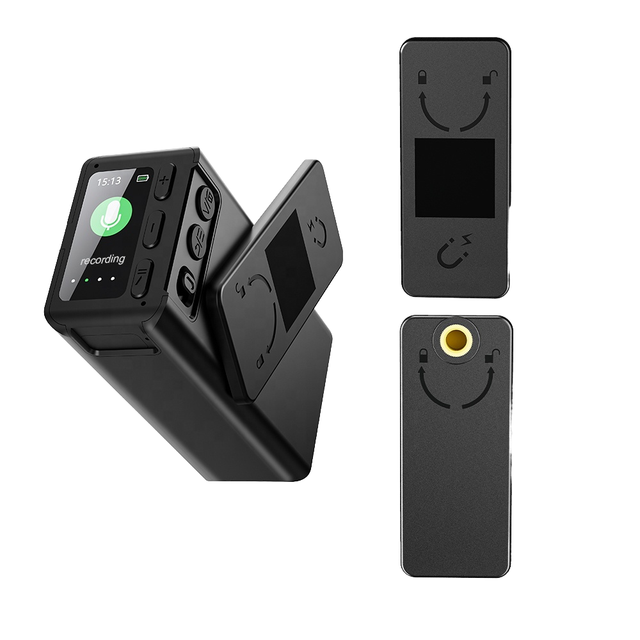Type-C OTG MP3 6000mAh Large Battery Capacity 1536kbps V79 HiFi 451H Voice 6000mAh Large Battery 1536kbps WAV Magnetic Back Clip