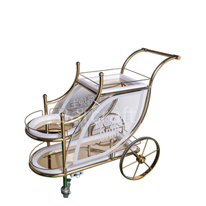 Étagère de présentation mobile pour bière Tsingtao, en acier inoxydable moderne, avec logo personnalisé, éclairée par LED, pour bar et karaoké - Product Image 6