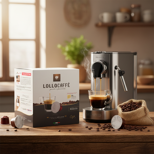 100 Capsule Compatibili Nespresso di Lollo Miscela Classica 0,12g/Capsula, Cialde di Caffè Italiano e K-Cups - Product Image 3