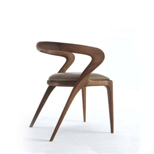 Chaises modernes en cuir et bois massif en chêne pour table à <span class=keywords><strong>manger</strong></span> Silla De Comedor Cadeira Jantar Chaises Salle à <span class=keywords><strong>Manger</strong></span> - Product Image 2
