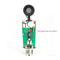Microphone Condensateur Omnidirectionnel MAI AO DIY MA01 HTT01 avec Puce Interchangeable 16mm et Filtre Anti-Bruit à Deux Étapes pour Audiobooks et Voix en Direct