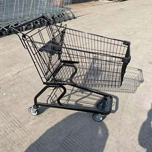 Carrito de Compras de Gran Capacidad de 340L, con Ruedas Silenciosas y Resistentes, para Supermercados, Uso Comercial y Mayorista - Product Image 3