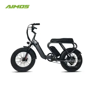 20 Zoll Elektro fahrrad mit 48V 10Ah abnehmbarer Lithium-Ionen-Batterie, 350W Leistungs starker Motor bis Geschwindigkeit 25 km/h, Shimano 7-Gang