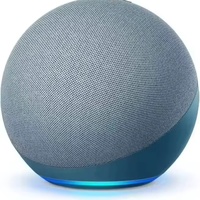 Alaxe Mini Enceinte de Bureau Sans Fil avec Écran LED RGB, Revêtement en Tissu, Subwoofer Stéréo Puissant, Alimentation par Batterie, Audio Home Cinéma