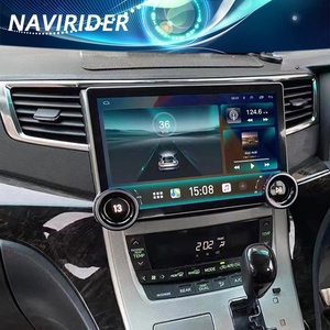 11.8 Inch Android 13 2k Screen for Toyota VELLFIRE Alphard 20 2008-2014 Car Radio Multimedia Player Double <b>Knob</b> Gps Navigation - Product Image 1