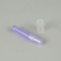 Atomiseur de parfum miniature en plastique PP en forme de stylo long et fin pour voyage