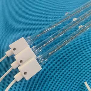 Radiatore a infrarossi per serigrafia a tubo singolo di luce al quarzo lampadina alogena 1000W a onde corte lampada di riscaldamento a infrarossi - Product Image 1