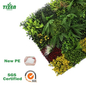 Mur végétal artificiel de haute qualité Tizen, vert, pour extérieur, décoration en mousse verte, mur végétal artificiel - Product Image 2