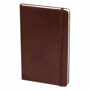 Premium High Quality PU Leather <b>Notebook</b> with <b>Lined</b> Pages A5 Size Journal Custom Logo Personalized Print 100 Sheets - Product Image 1