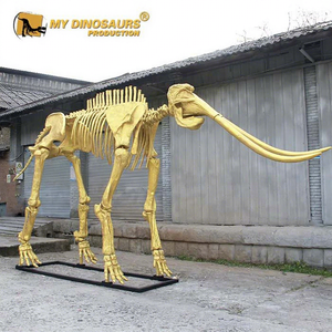 Sculpture décorative de luxe My Dino, squelette de <span class=keywords><strong>mastodon</strong></span> préhistorique en fibre de verre - Product Image 1